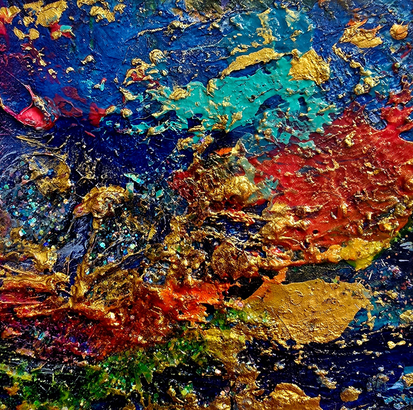 Mini Series: Textured BLUE #01