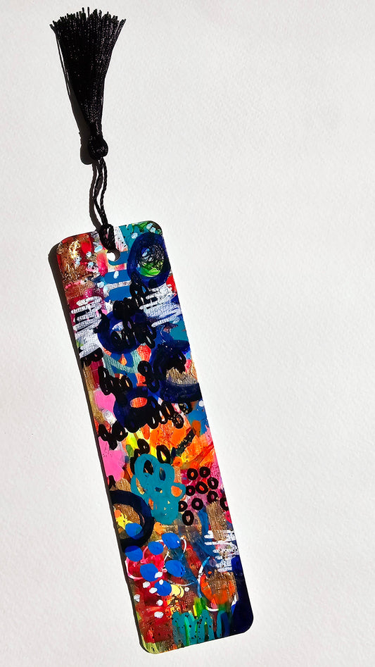 Recycled Art Bookmarks - Series 1 (#05)