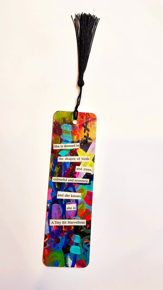 Recycled Art Bookmarks - Series 3 (#01)