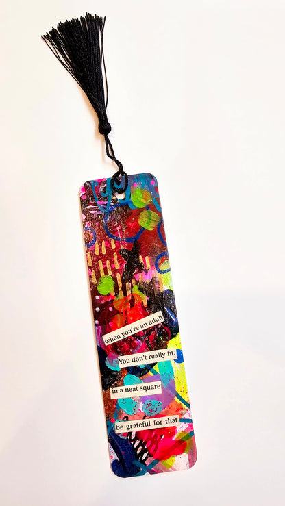 Recycled Art Bookmarks - Series 3 (#04)