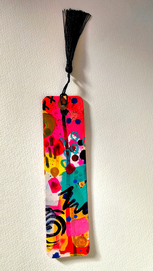 Recycled Art Bookmarks - Series 4 (#01)