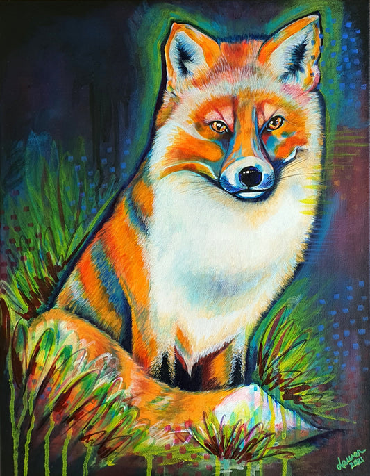 Sir Huxley Fox- Limited Edition Print